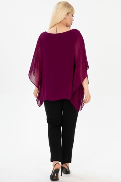 Elegantiška plazdanti palaidinė moterims