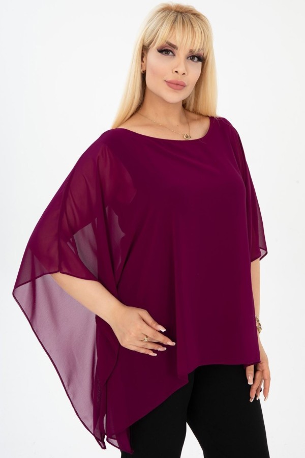 Elegantiška plazdanti palaidinė moterims