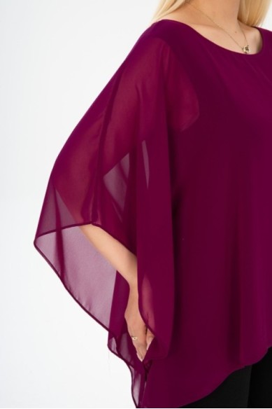 Elegantiška plazdanti palaidinė moterims