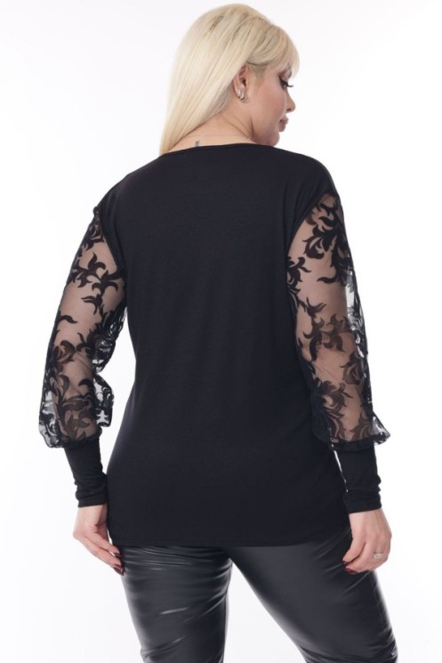 Elegantiška juoda palaidinė 2