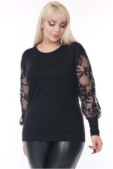 Elegantiška juoda palaidinė