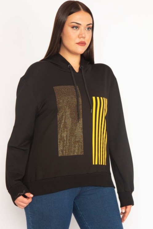 Džemperis su cirkonio akmenėliais