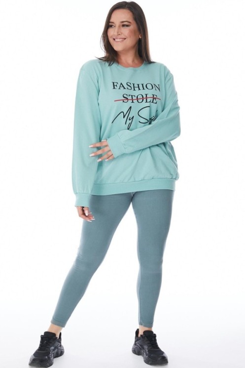 Paprastas basic džemperis be gobtuvo 2