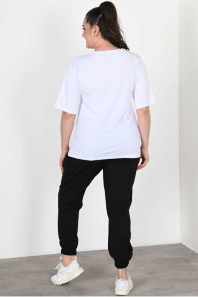 Dviejų dalių kostiumas trumpomis rankovėmis