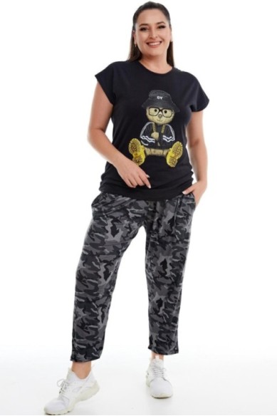 Laisvalaikio kelnės su kišenėmis