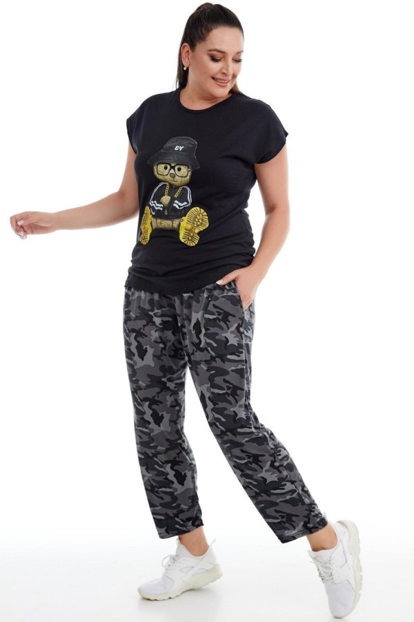 Laisvalaikio kelnės su kišenėmis