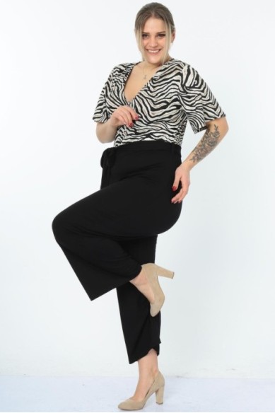 Viskozės kombinezonas moterims