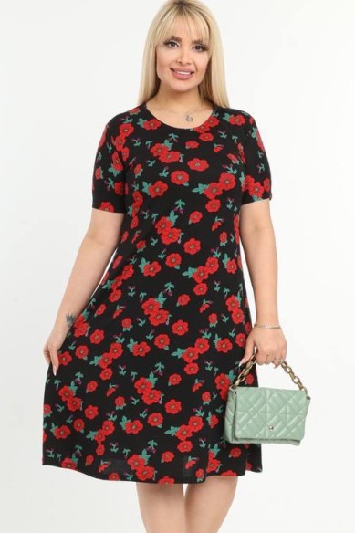 Gėlėta vasarinė suknelė