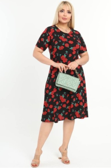 Gėlėta vasarinė suknelė