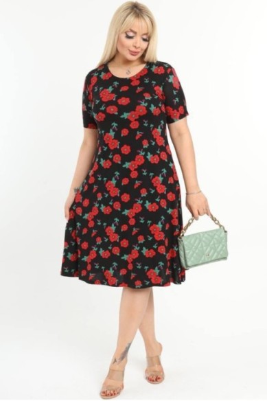 Gėlėta vasarinė suknelė