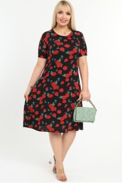 Gėlėta vasarinė suknelė