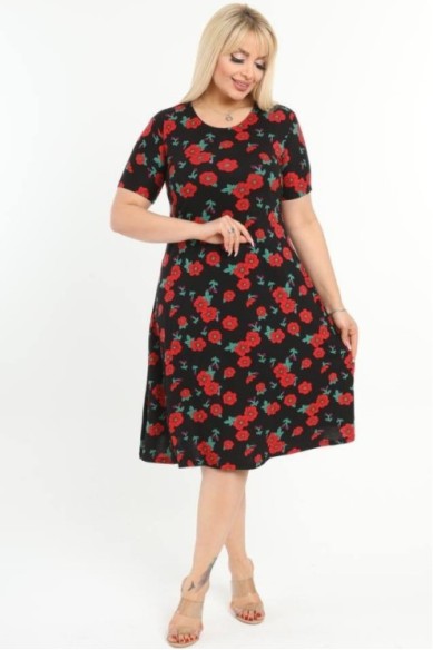 Gėlėta vasarinė suknelė