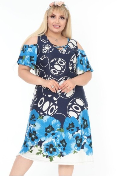 Graži gėlėta sunelė su prakarpomis