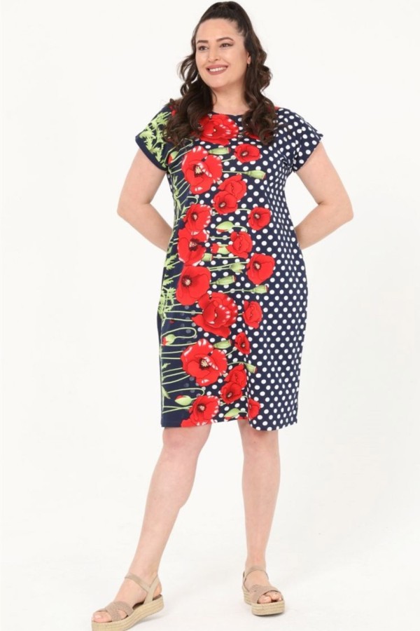 Marga suknelė iš natūralios medvilnės