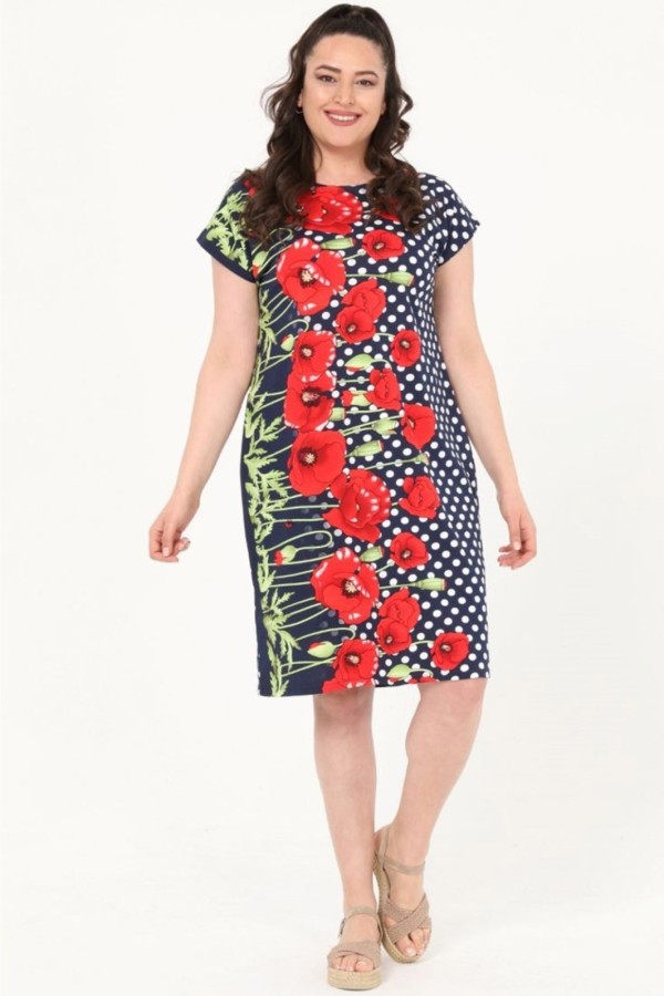 Marga suknelė iš natūralios medvilnės