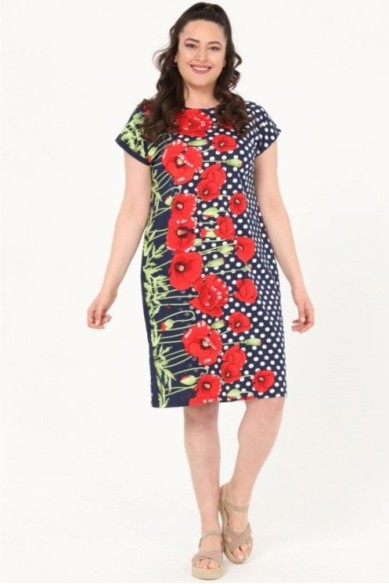 Marga suknelė iš natūralios medvilnės