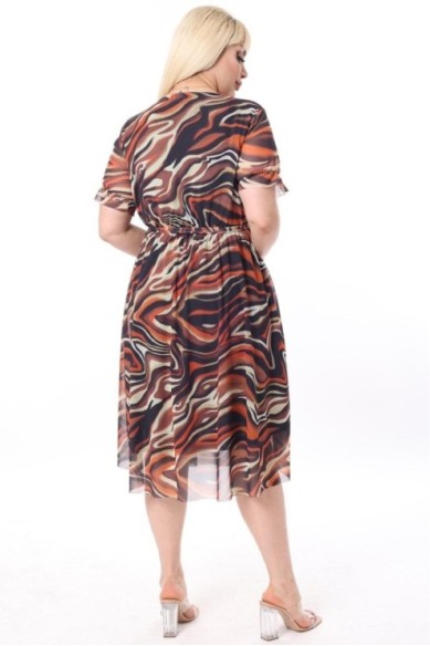 Suknelė su raštais