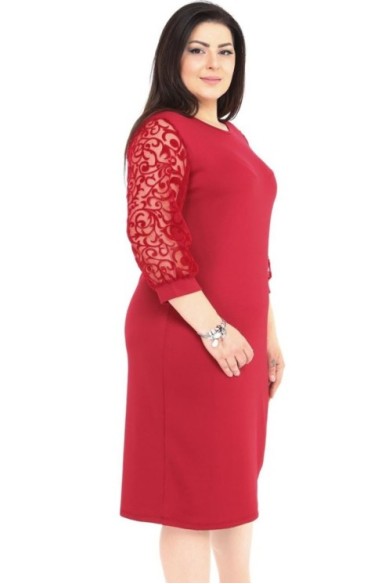 Bordinė klasikinio stiliaus suknelė