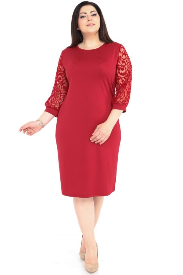 Bordinė klasikinio stiliaus suknelė