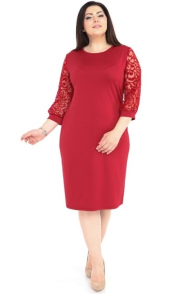 Bordinė klasikinio stiliaus suknelė