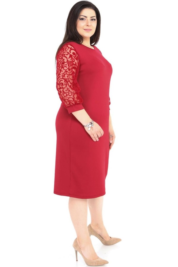 Bordinė klasikinio stiliaus suknelė