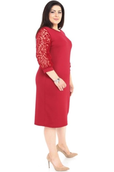 Bordinė klasikinio stiliaus suknelė