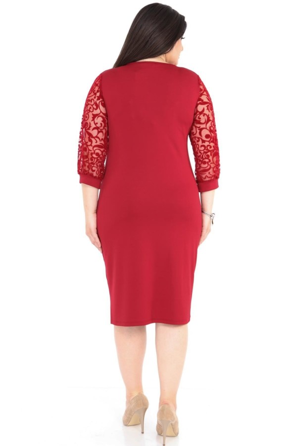 Bordinė klasikinio stiliaus suknelė