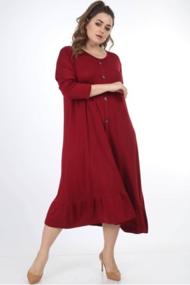 Madinga platėjanti suknelė