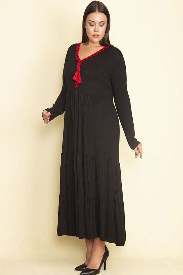 Ilga varpelio formos suknelė su raukiniais