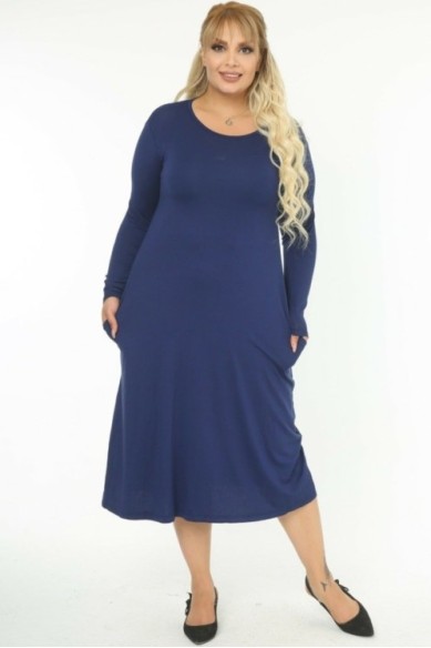 Klasikinė midi ilgio suknelė