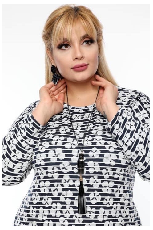 Marga žakardinė suknelė 2