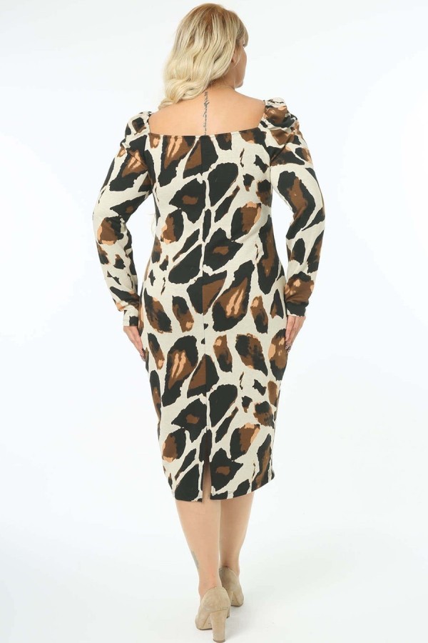 Stilinga marga suknelė